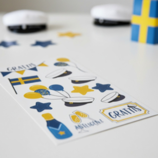 Svensk Student Klistermärken