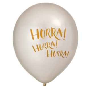 Hurra Latexballonger Pärlemor