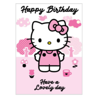 Happy Birthday Hello Kitty® Kort