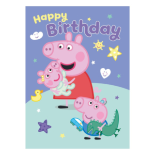 Happy Birthday Peppa Pig® Födelsedagskort