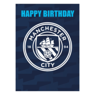 Manchester City® Födelsedagskort