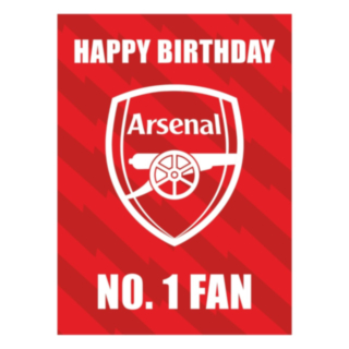 Happy Birthday Arsenal® Födelsedagskort