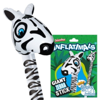 Inflatimals® Uppblåsbar Zebra