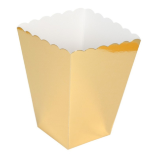Popcornbägare Guld