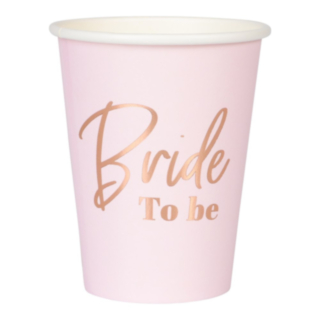 Bride To Be Pappersmuggar Ljusrosa