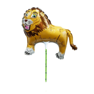 Lejon Folieballong På Pinne
