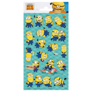 Minions® Glitter Klistermärken