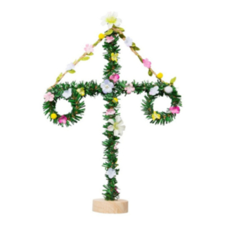 Blommig Majstång