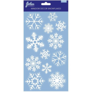 Snöflingor Fönsterklistermärken