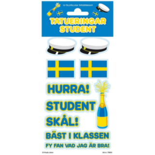 Svensk Student Falska Tatueringar