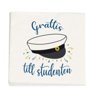 Grattis Till Studenten Servetter
