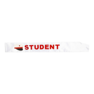 Student Ordensband Rött