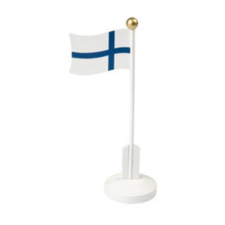 Finland Trä Bordsflagga