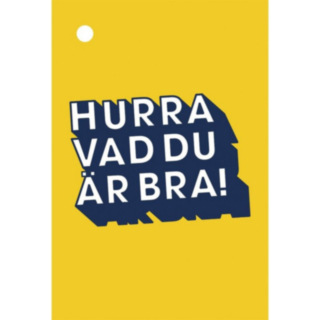 Hurra Vad Du Är Bra! Kort Litet