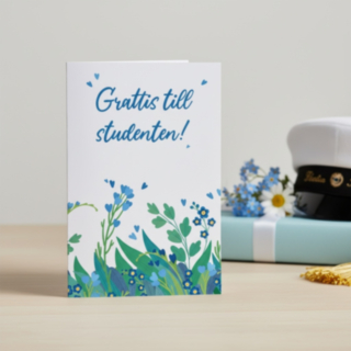 Grattis Till Studenten! Kort