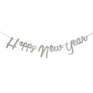 Happy New Year Girlang Silver