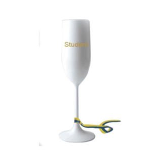Student Champagneglas & Band