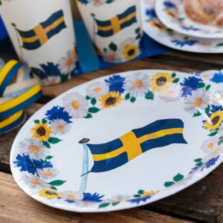 Sverige Papptallrikar