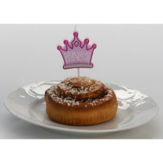 Prinsesskrona Tårtljus