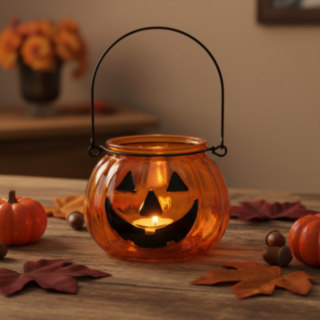 Pumpa Värmeljuslykta