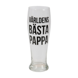 Världens Bästa Pappa Ölglas