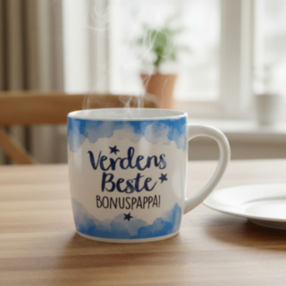Verdens Beste Bonuspappa Mugg