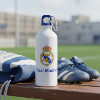 Real Madrid® Aluminium Vattenflaska