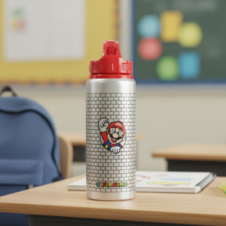 Super Mario® Aluminium Vattenflaska