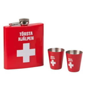 Törsta Hjälpen Plunta & Shotglas Set