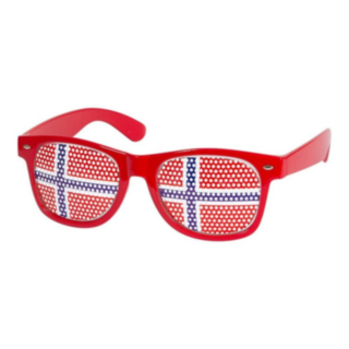 Norsk Flagga Glasögon