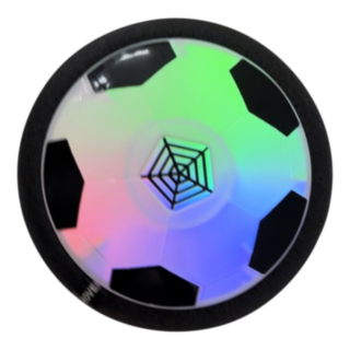 Svävande Fotboll Med Ljus
