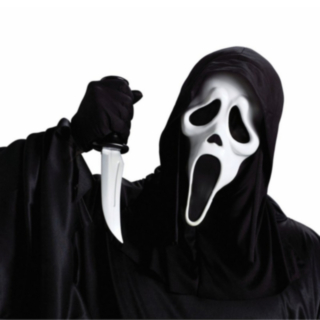 Scream® Mask & Kniv Set