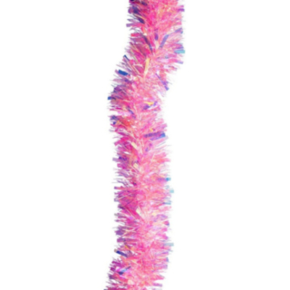 Glittergirlang Ljusrosa