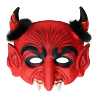 Djävul Halvmask