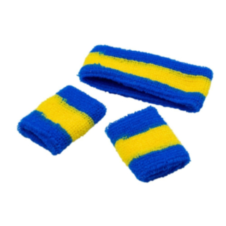 Sverige Svettband Set