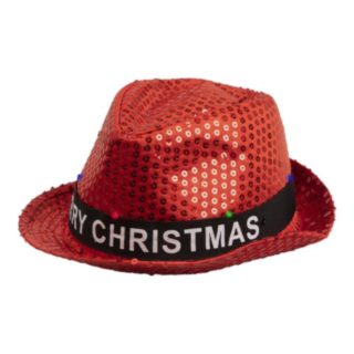 Jul Fedora Med Ljus