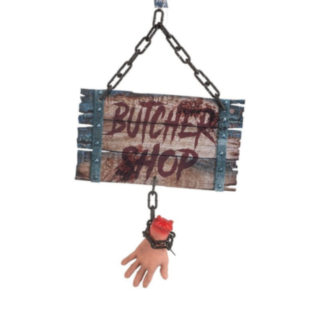 Butcher Shop Skylt