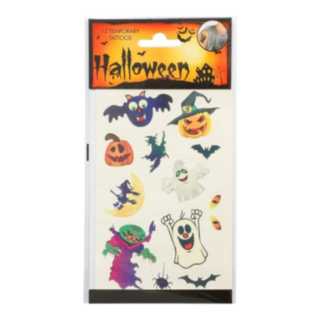 Söta Halloween Falska Tatueringar