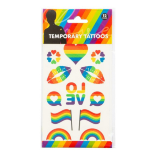 Pride Falska Tatueringar