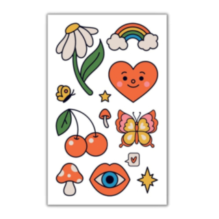 Retro Falska Tatueringar