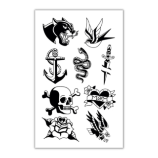 Retro Sjöman Falska Tatueringar