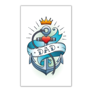 DAD Falsk Tatuering