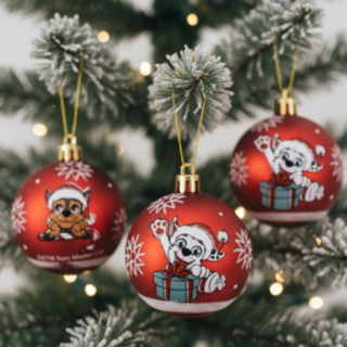Paw Patrol® Julgranskulor