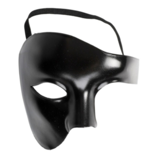 Phantom Halvmask Svart
