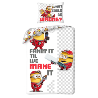 Minions® Fakin' It Til We Make It Sängkläder