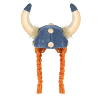 Vikingahjälm Med Flätor