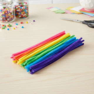 DIY Chenille Piprensare Flerfärgade
