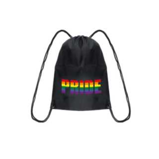Pride Gymnastikpåse Svart