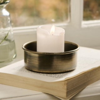 Ib Laursen® Ljusbricka Guld