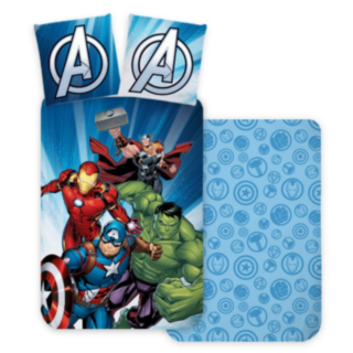Avengers® Power Strike Bomull Sängkläder